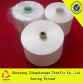 T20s/3 raw white spun polyester plastic cone for sewing thread